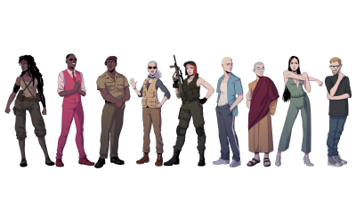 Old character designs